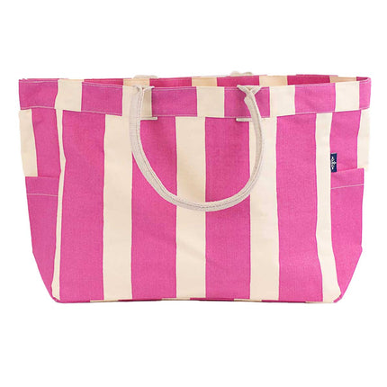 Cabana Stripe Durham Tote - Pink