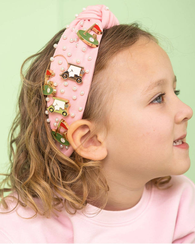 Golf Gemstone Headband