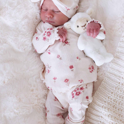 2pc Pointelle Crossover Top & Bottom | Precious Posies