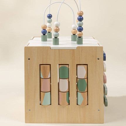 Wooden Activity Cube