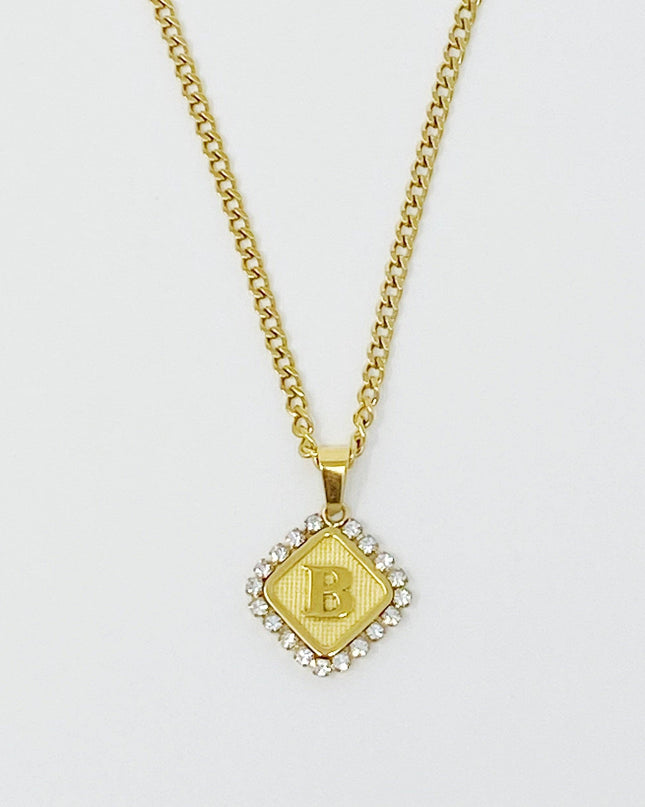 Aztec Delight Initial Necklace