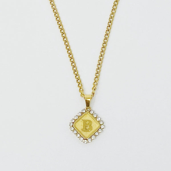 Aztec Delight Initial Necklace