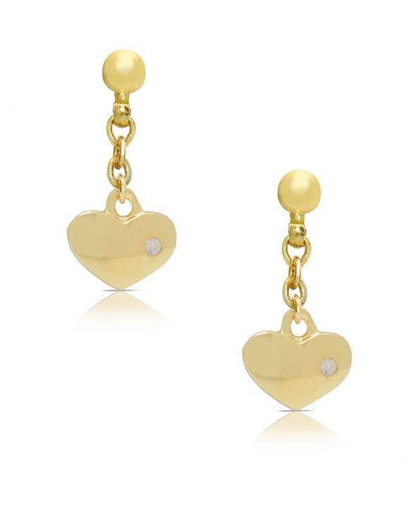 Heart Dangle Earrings