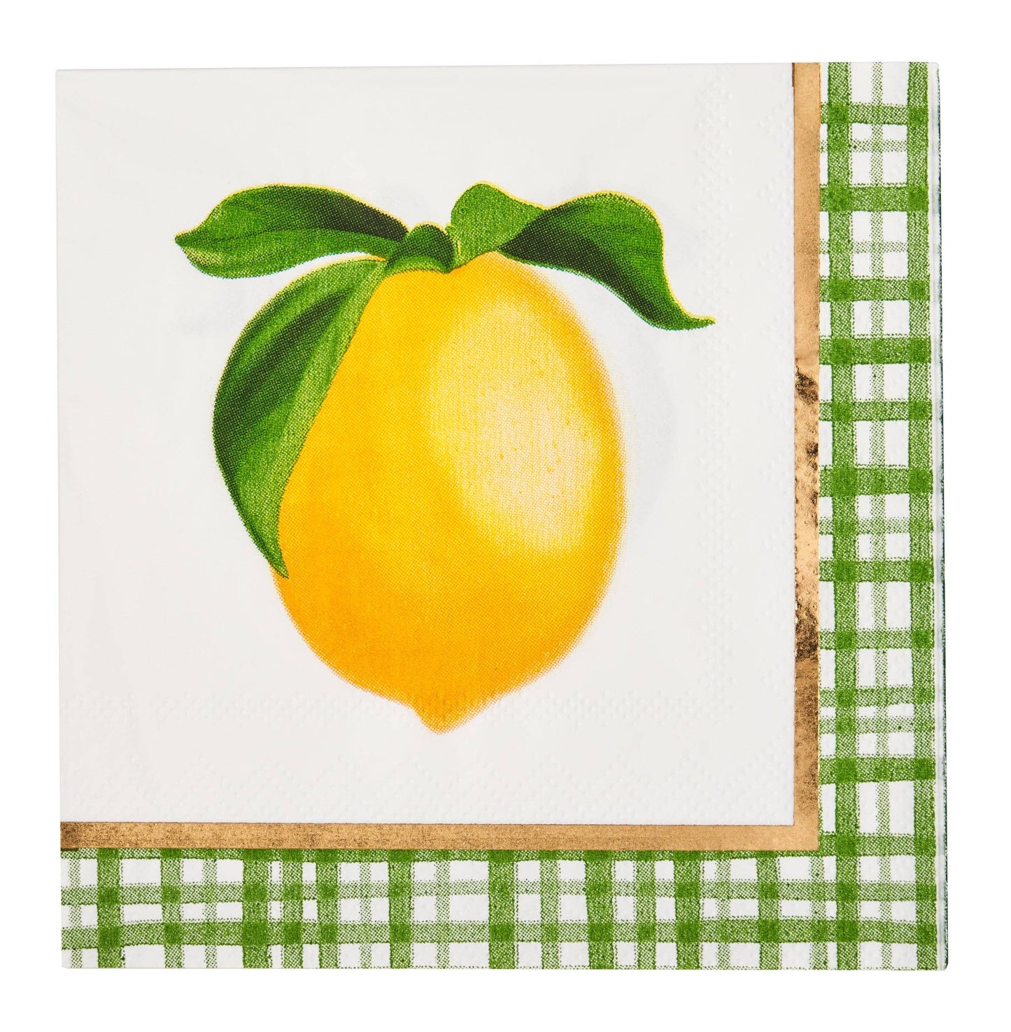 Cocktail Napkin Lemon