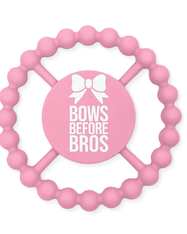 Bows Before Bros Happy Teether