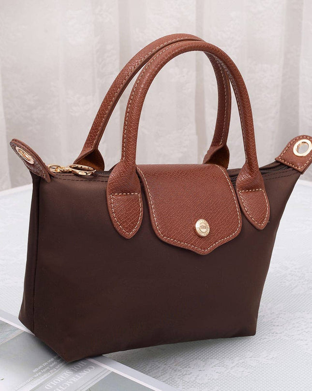 Britney Nylon Double Handle Crossbody Bag