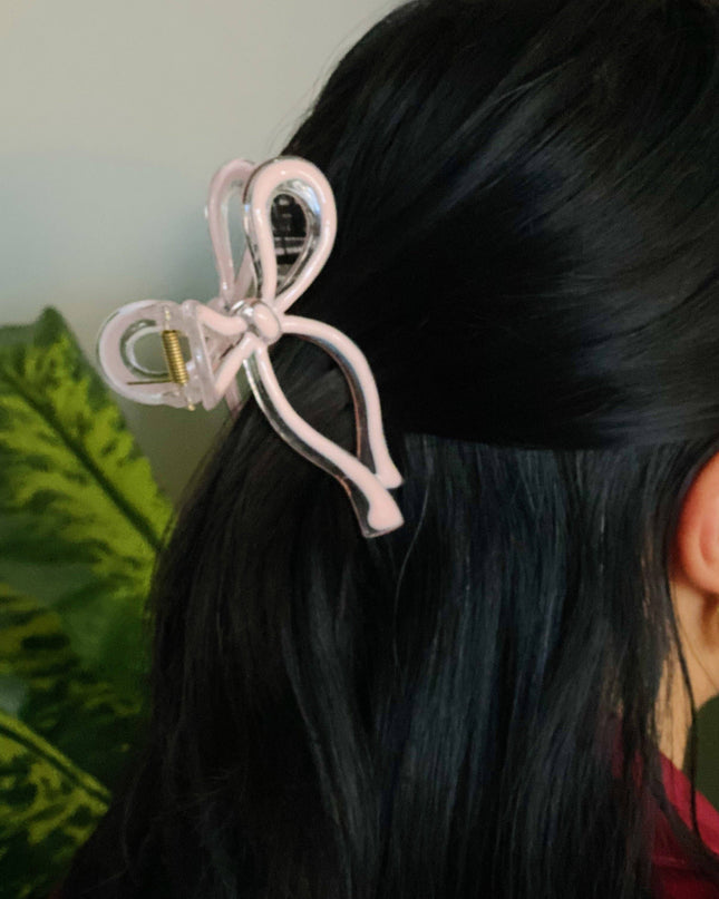 Annie Bow Hair Claw Clips
