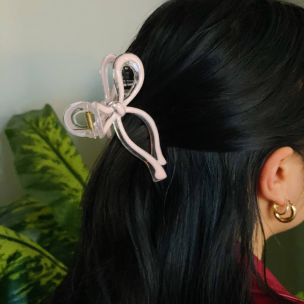 Annie Bow Hair Claw Clips