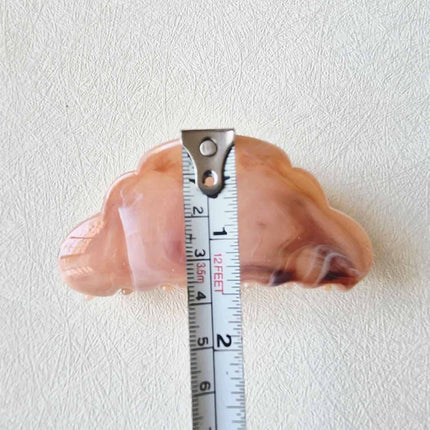 Marbled Cloud Shape Hair Claw Clip