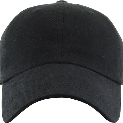Blank Low Profile Cotton Baseball Cap