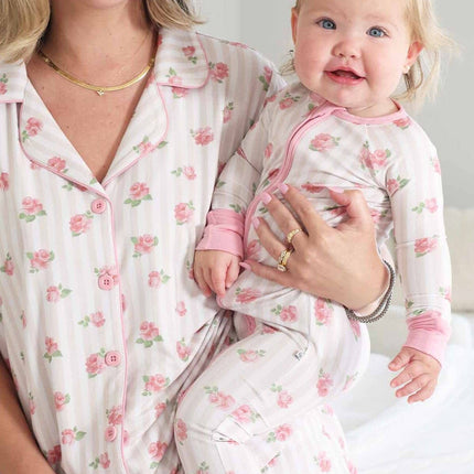 Rosy & Cozy Convertible Zip Romper