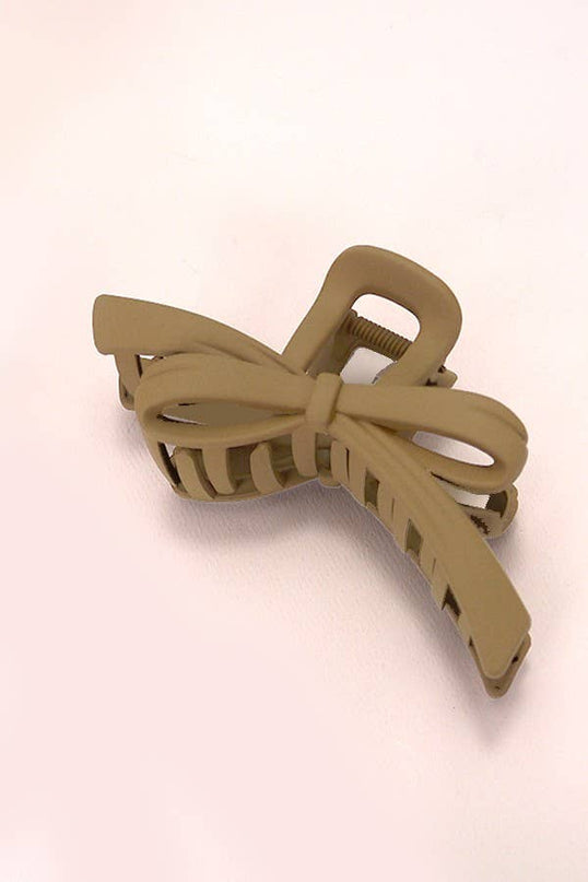 Large Jumbo Bow Ribbon Hair Claw Clips