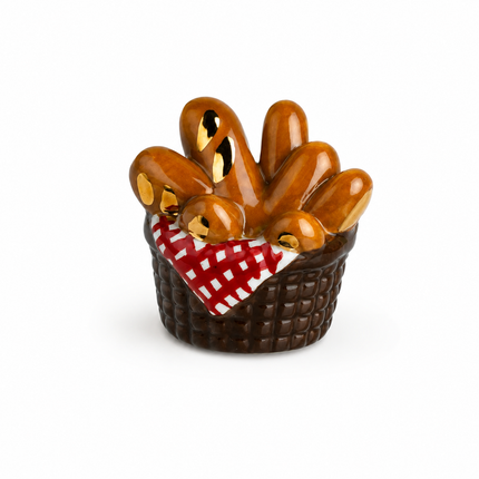 Nora Fleming Mini  - "You Knead This!"-Bread Basket