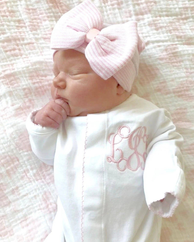 Personalized Footie & Matching Hat