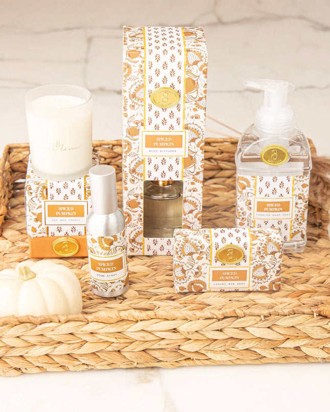 Spiced Pumpkin Soy Wax Candle, 5.6 oz Boxed