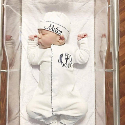 White w/Navy Trim