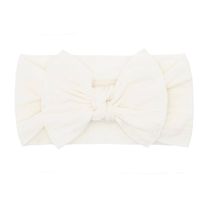 THE KNOT Soft nylon headband: ivory