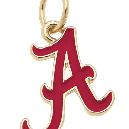 Alabama Crimson Tide Enamel Logo Charm Charm