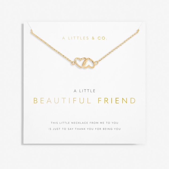 A Little 'Beautiful Friend' Necklace-Gold