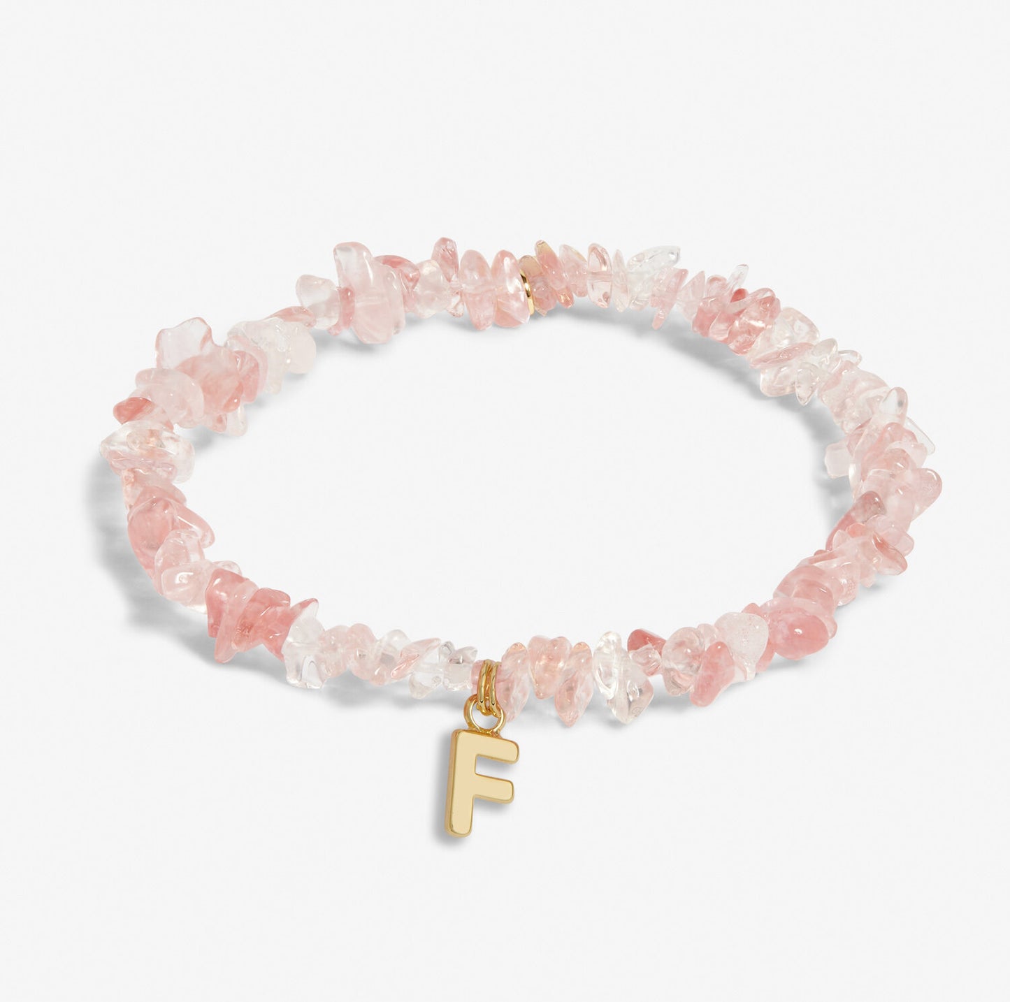 Crystal Alphabet Gold-tone Plated Bracelet