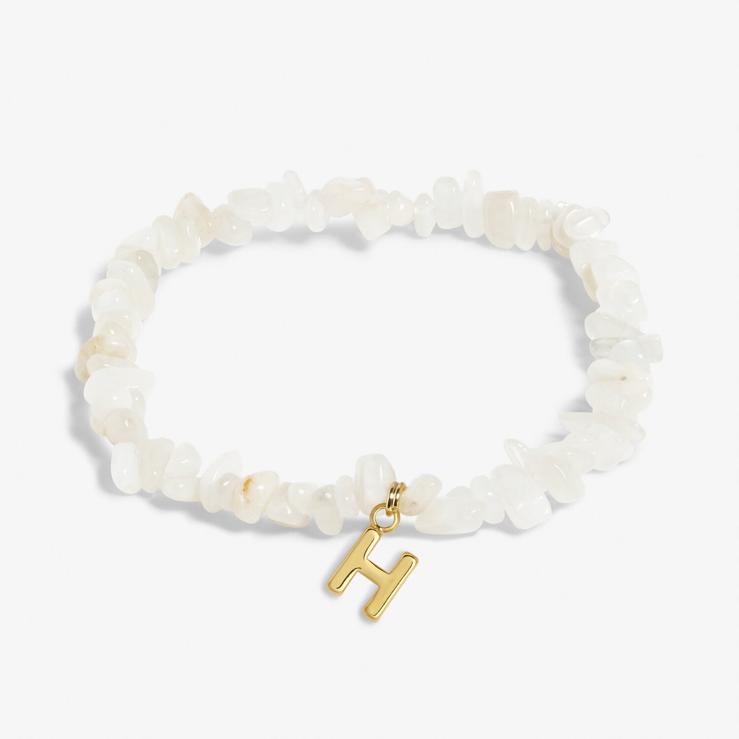 Crystal Alphabet Gold-tone Plated Bracelet