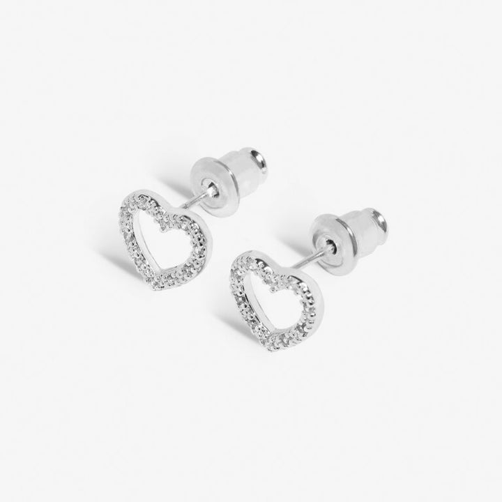 Earring Bauble 'With Love' Stud Earrings-Gift Box