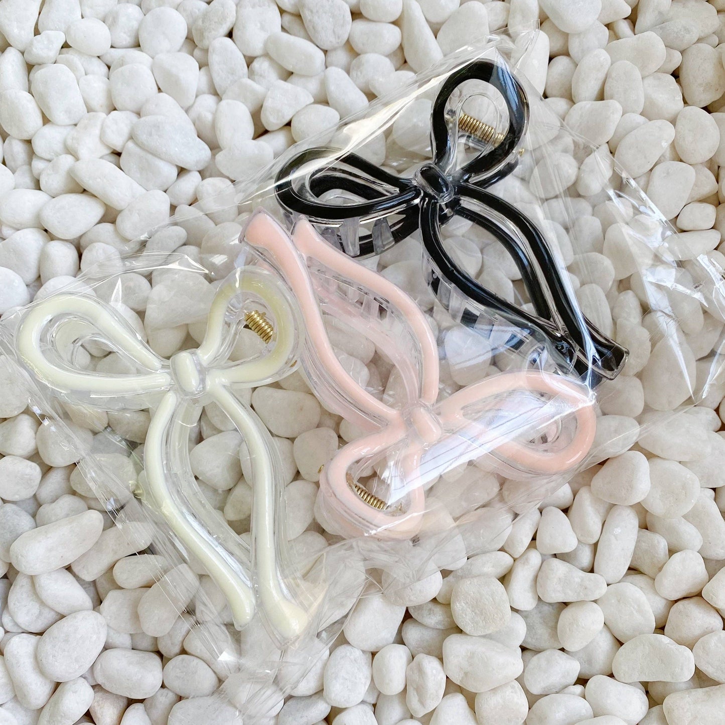 Annie Bow Hair Claw Clips