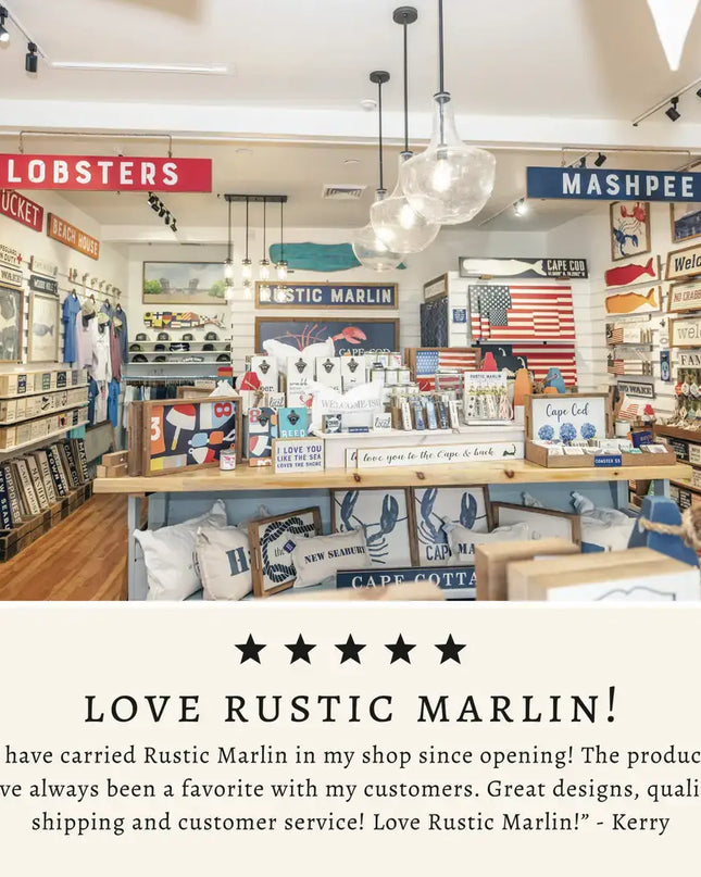 Icon Marlin Classic | Custom Wooden Sign | Home Decor