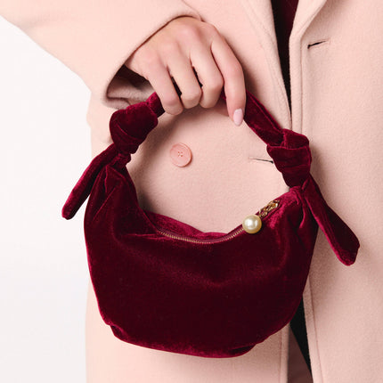 Becca Knotted Top Handle Bag