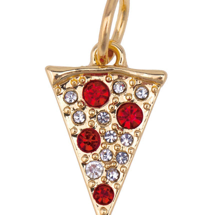 Pave Pizza Charm