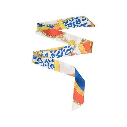 Silk Fashion Bag Scarves for Handbags
