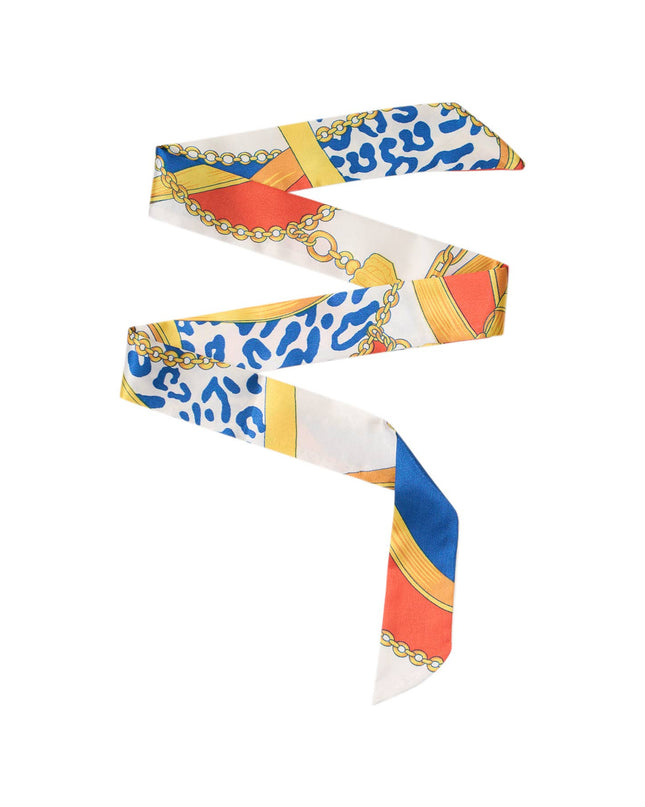 Silk Fashion Bag Scarves for Handbags