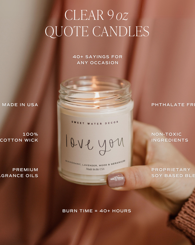 You're Engaged! Soy Candle
