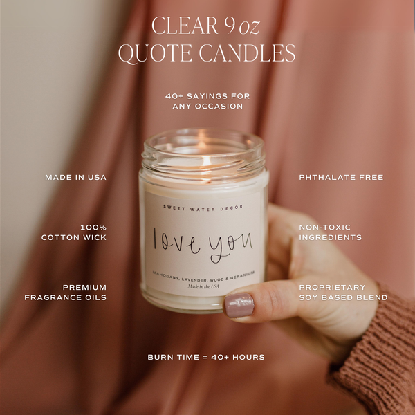You're Engaged! Soy Candle