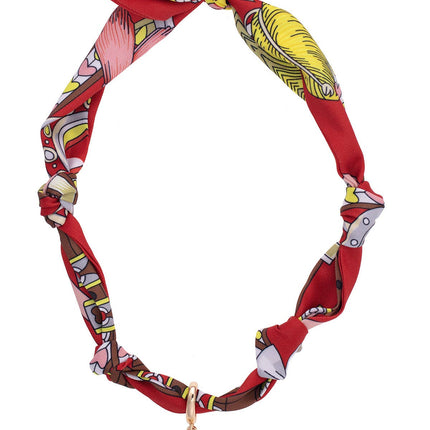 Bellatrix Puffy Star Scarf Necklace