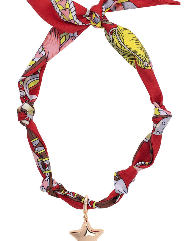 Bellatrix Puffy Star Scarf Necklace