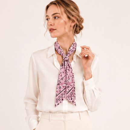 WLLS304 Bandana Skinny Scarf