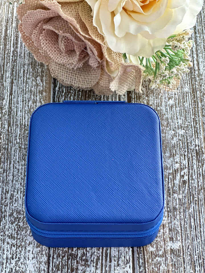 Travel Jewelry Box "Royal Blue"