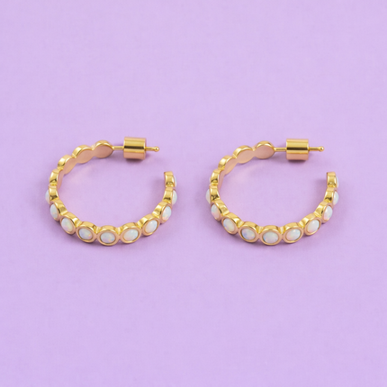 Mabel Hoop Earrings