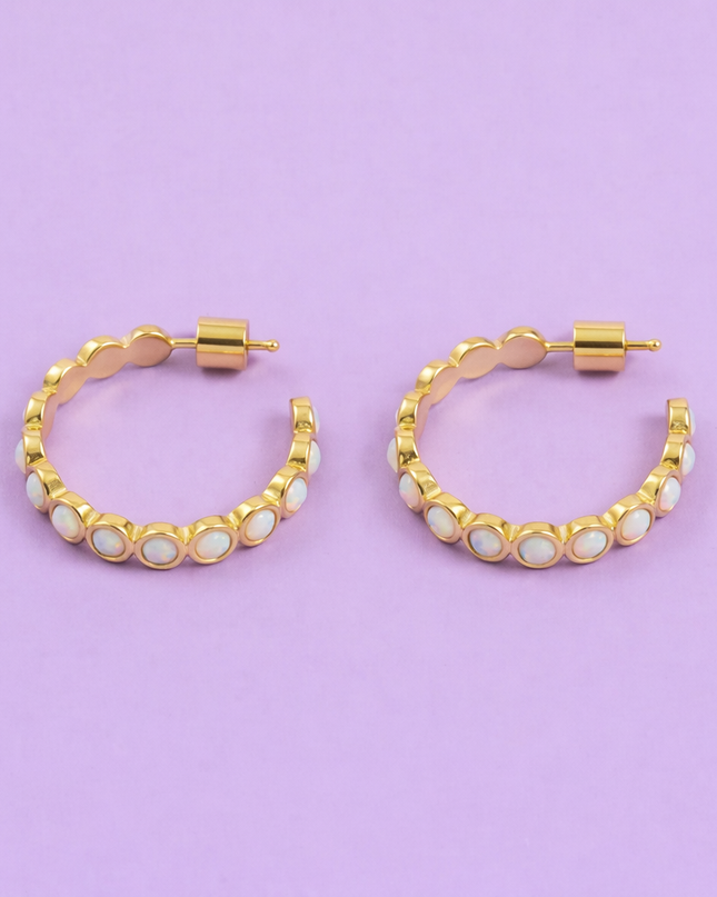 Mabel Hoop Earrings