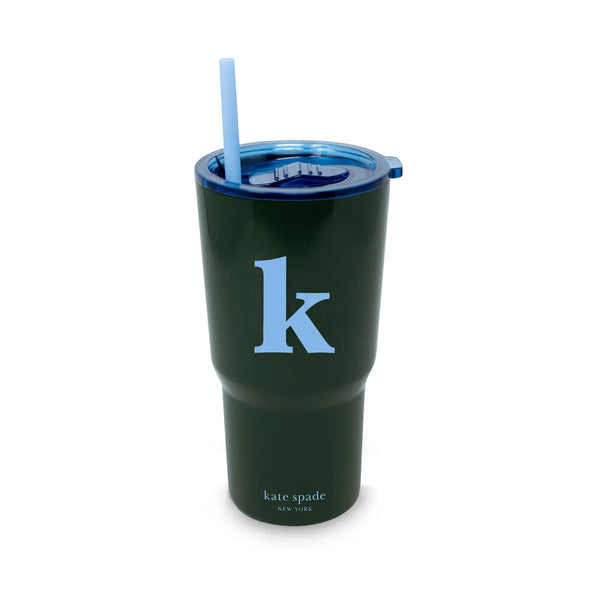 Just Mine Initial Stainless Steel Tumbler