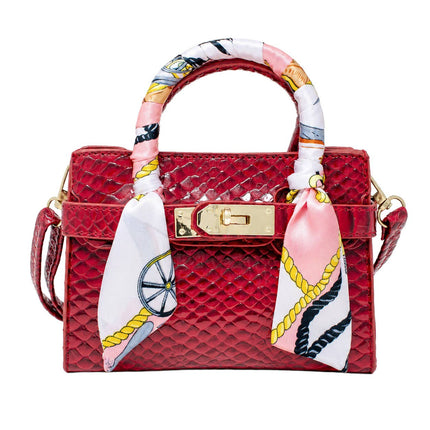 Crocodile Scarf Handbag
