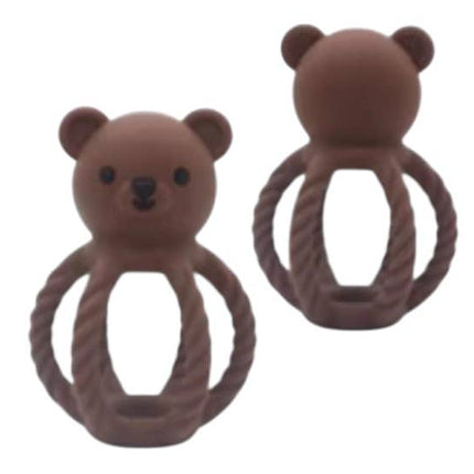 Silicone Teddy Rattle