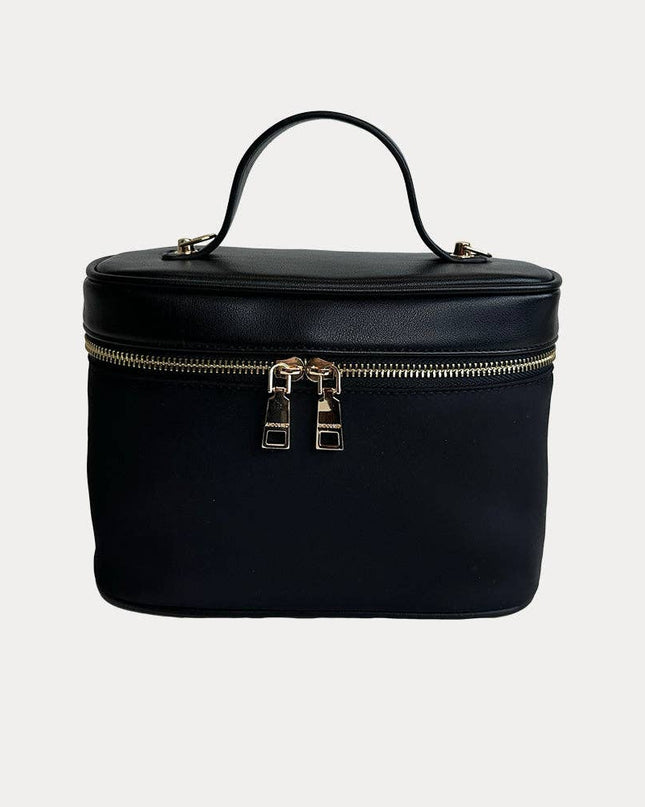 Jenna Nylon & Vegan Top Handle Crossbody
