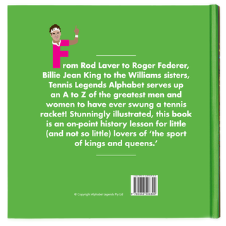 Tennis Legends Alphabet Book