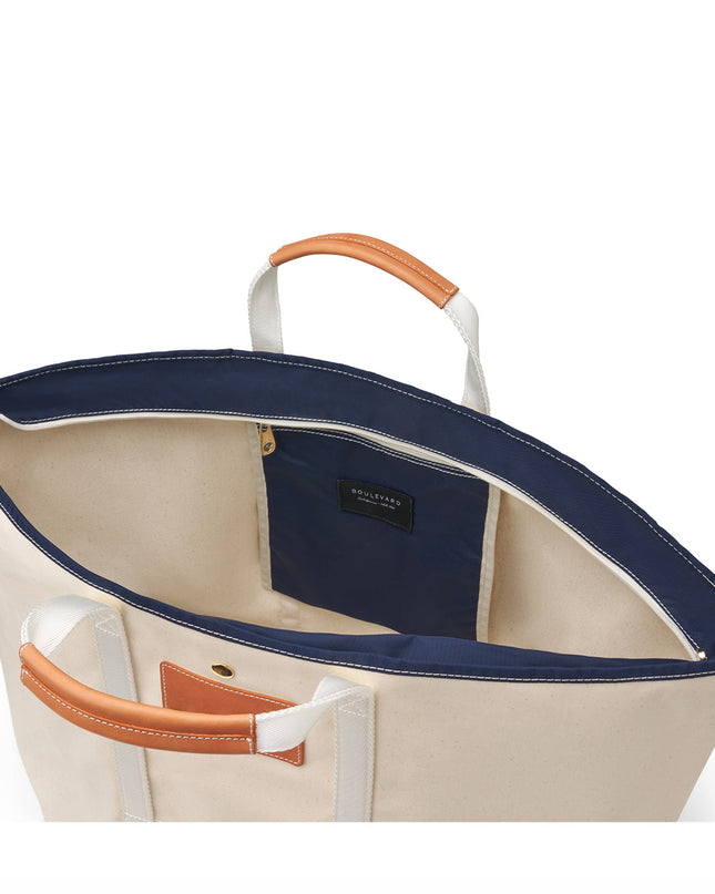 "Kennedy" Canvas Tote (Personalizable)
