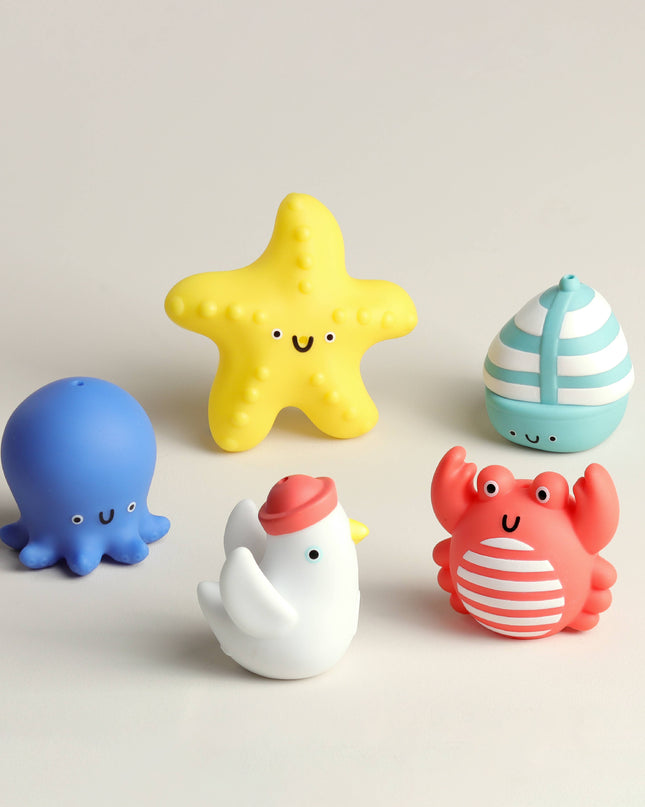 Nautical Itzy Bitzy Puppets™ - Bath + Storytelling Toys