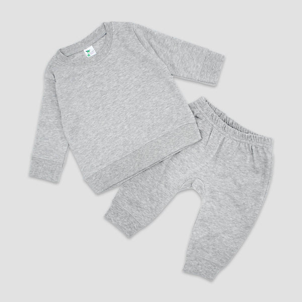 Infant Baby Sweatsuit Set - Pant & Pullover Tracksuit Unisex