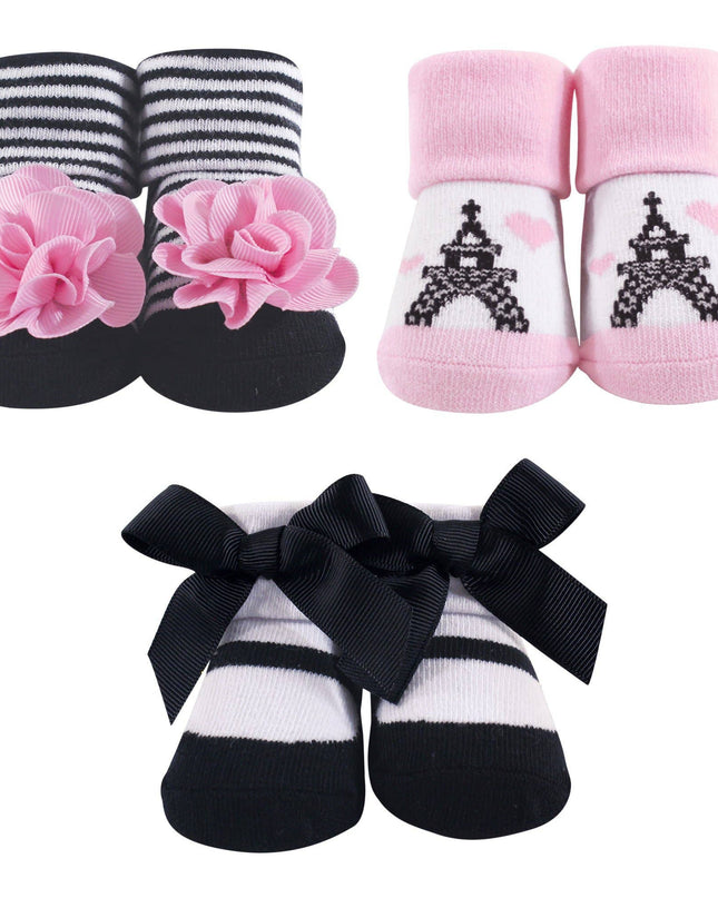 Hudson Baby Socks Boxed Giftset - Paris