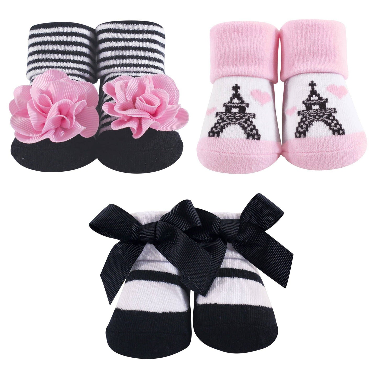 Hudson Baby Socks Boxed Giftset - Paris